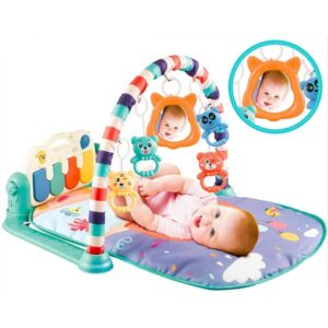 Kids Musical Piano Gym Mat with Music, Lights & Projector | Baby Activity Play Mat for Early Development