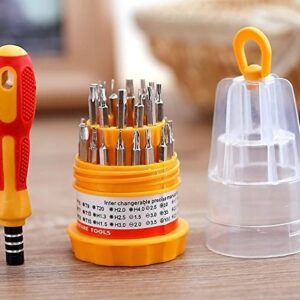 31-in-1 Universal Precision Screwdriver Bit Set | Multi-Tool Repair Kit for Electronics, Mobile Phones, Laptops, and More